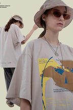 Center of Rotation Character Print Tee