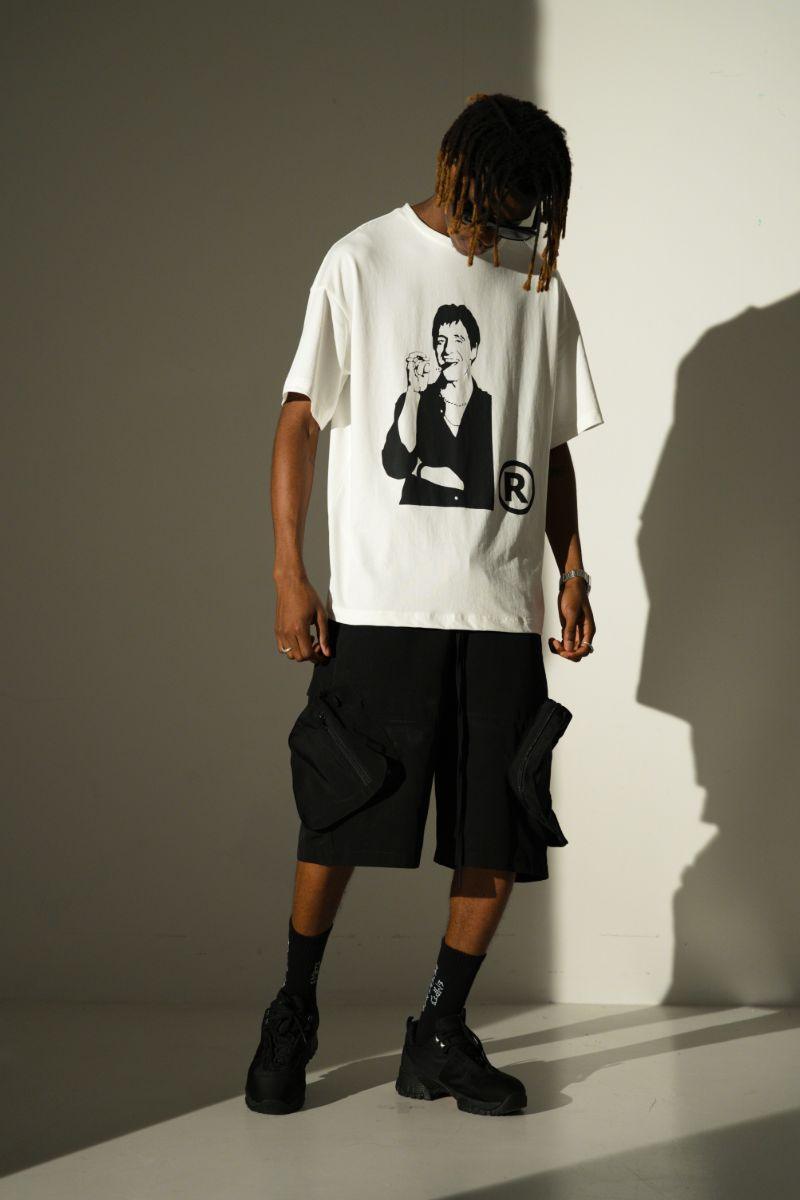 Empty Reference Zipper Pockets Shorts