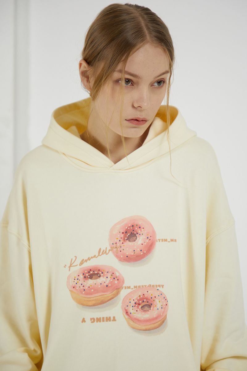THINGY Donut Oil Painting Hoodie