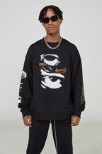 STEEPC Eyes Loose Sweater