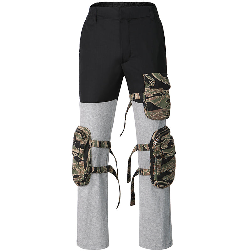 Old Order Camo Multi-Pocket Stitched Sweatpants