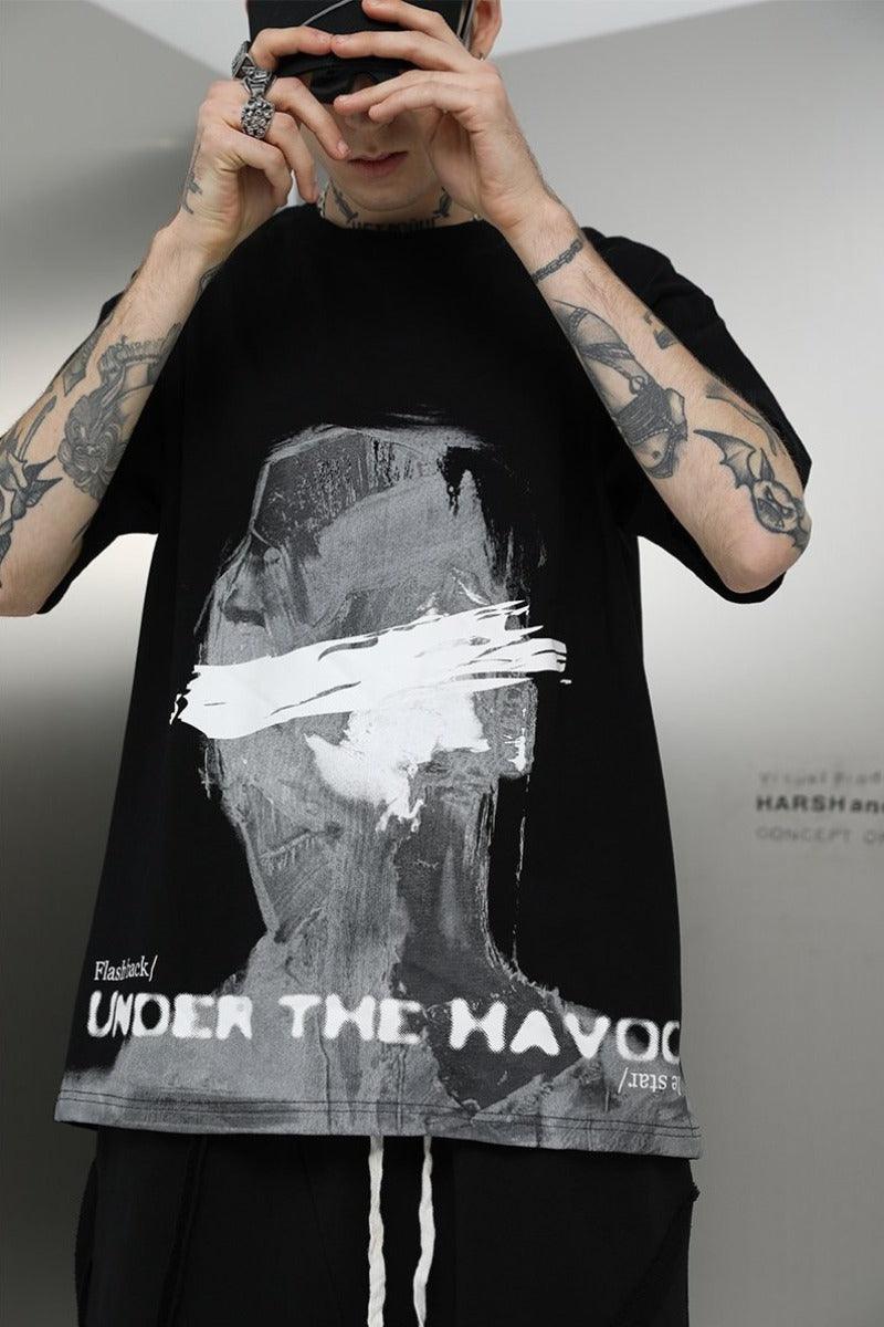 H/C Modern Art Brush Tee - UK Only