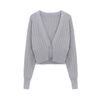 CZ Knit Basic Cardigan