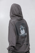 Error Code Psyche Print Hoodie