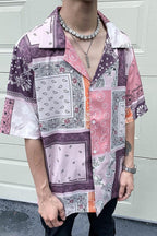 CZ Paisley Print Cuban Shirt