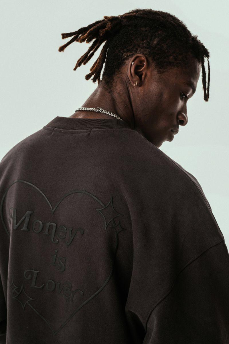 Antidote Need Money Embroidered Sweater