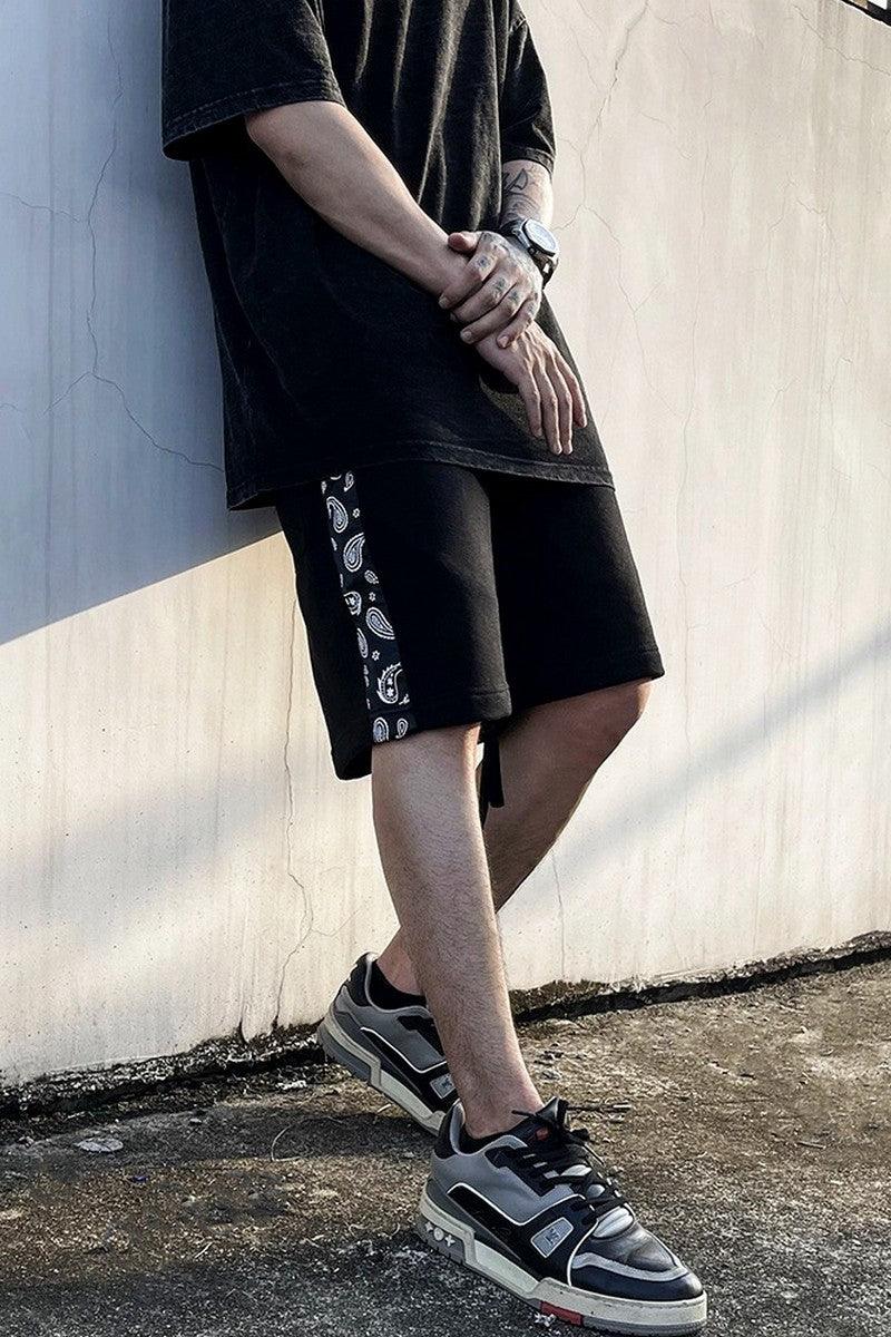 CZ Paisley Side Print Shorts