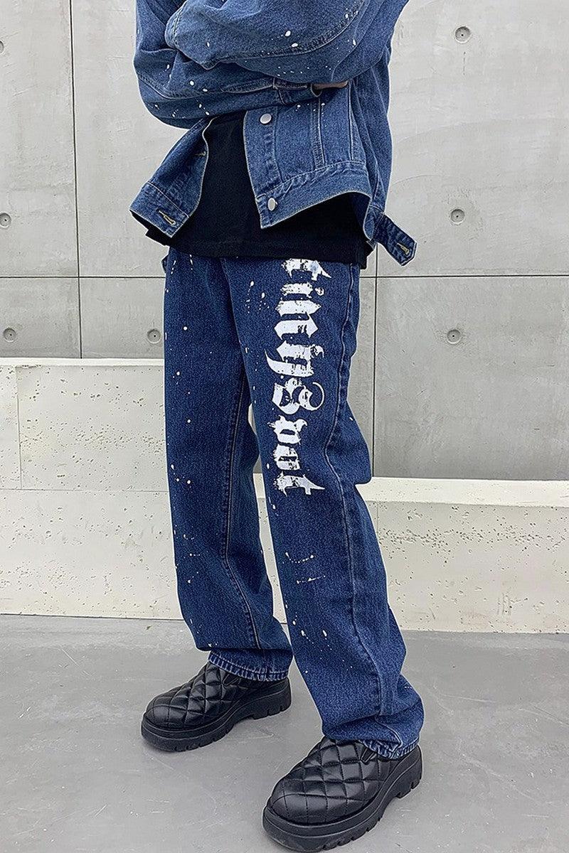 CZ Vintage Ink Straight Jeans