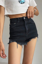 CZ Distressed Short Jeans Shorts