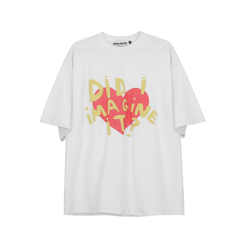 CZ Love Print Tee