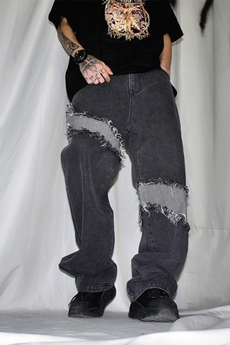 CZ Stitched Old Jeans