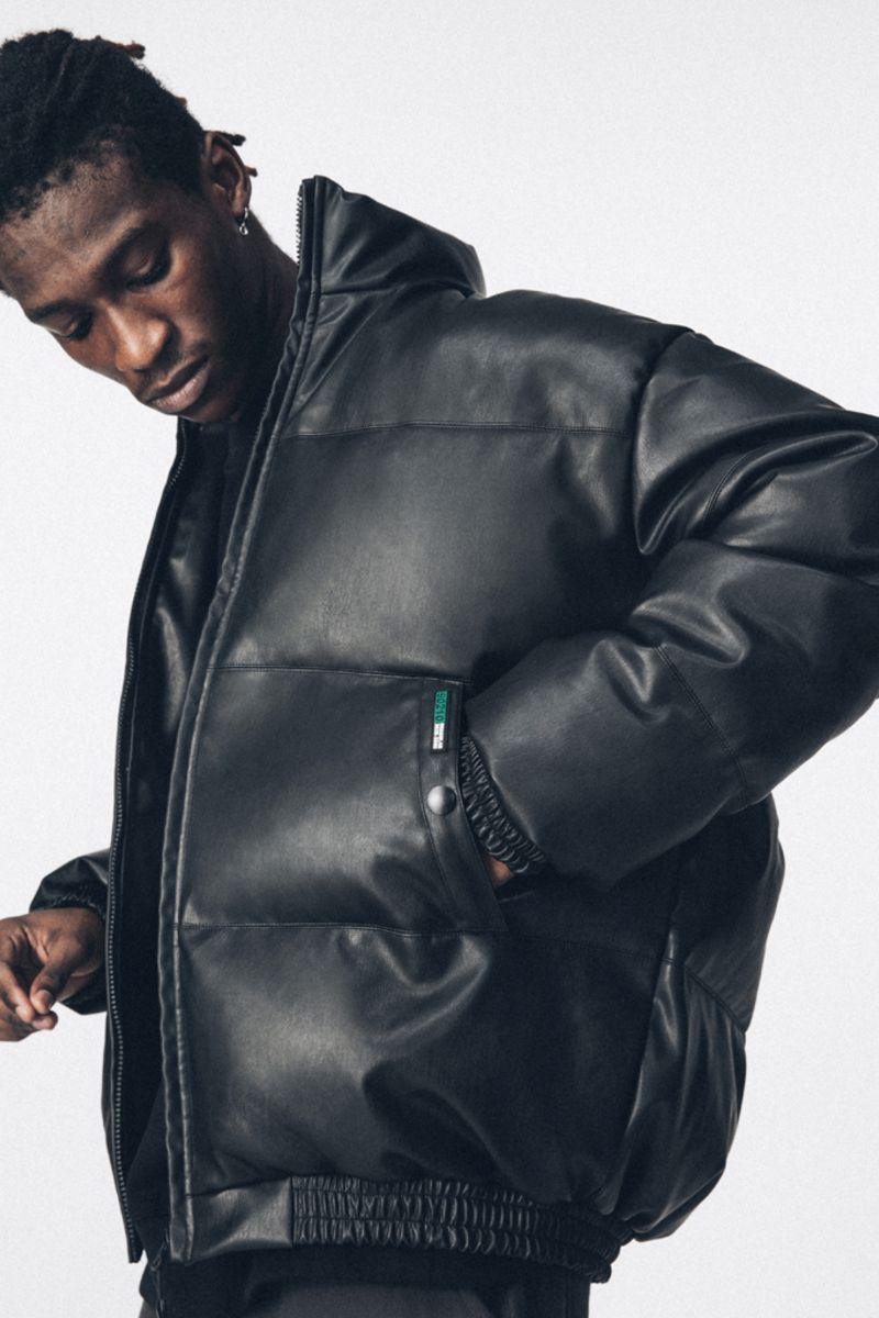 Antidote PU Leather Down Jacket - UK Only