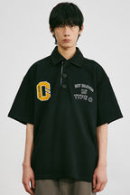 OO Embroidered Logo Polo Shirt