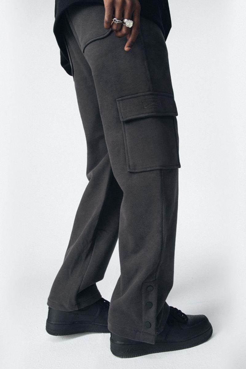 Antidote Heavy Straight Buttons Trousers