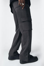 Antidote Heavy Straight Buttons Trousers