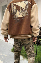 CZ Note Sherpa Varsity Jacket