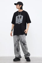CZ Tie Dyed Loose Jeans