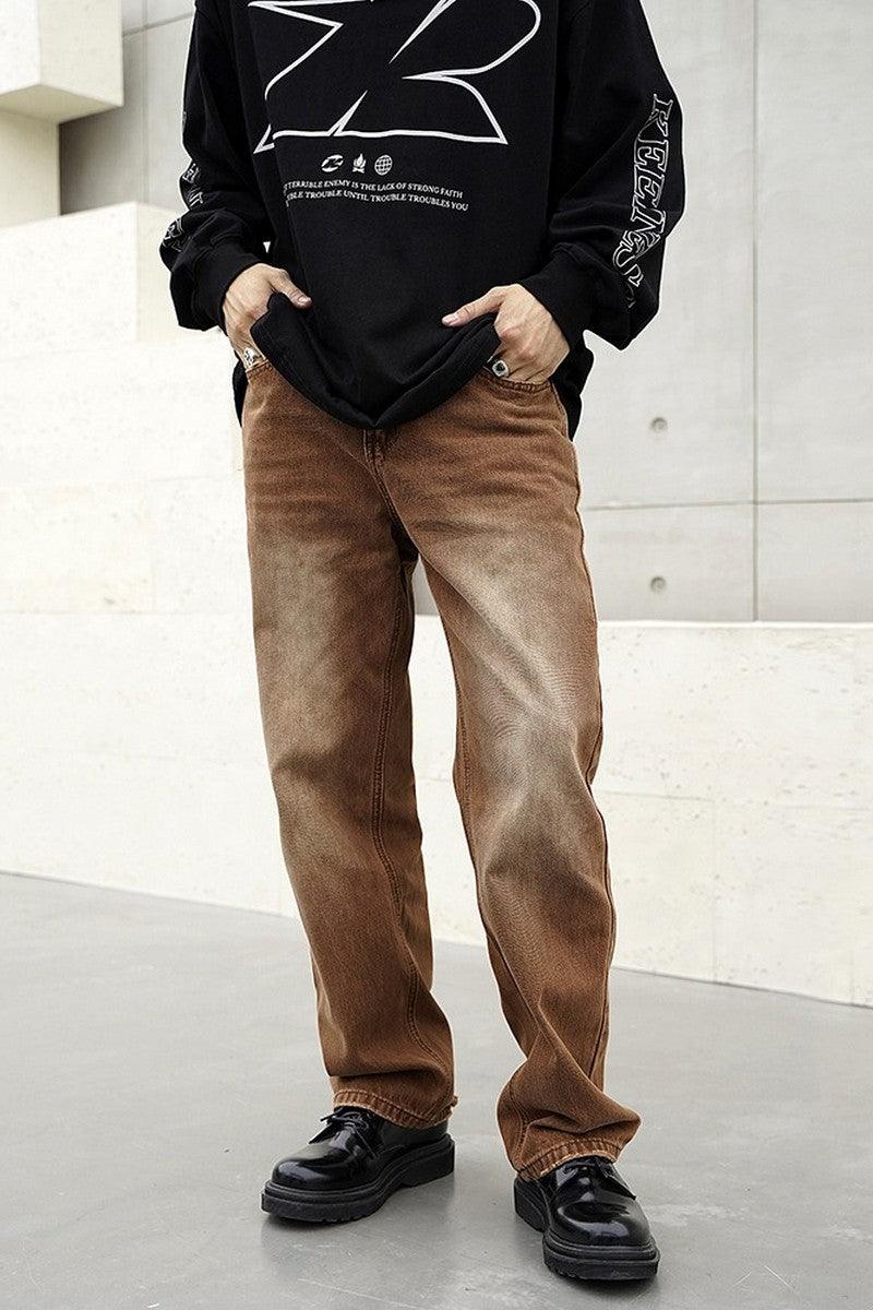 CZ Retro Washed Loose Trousers