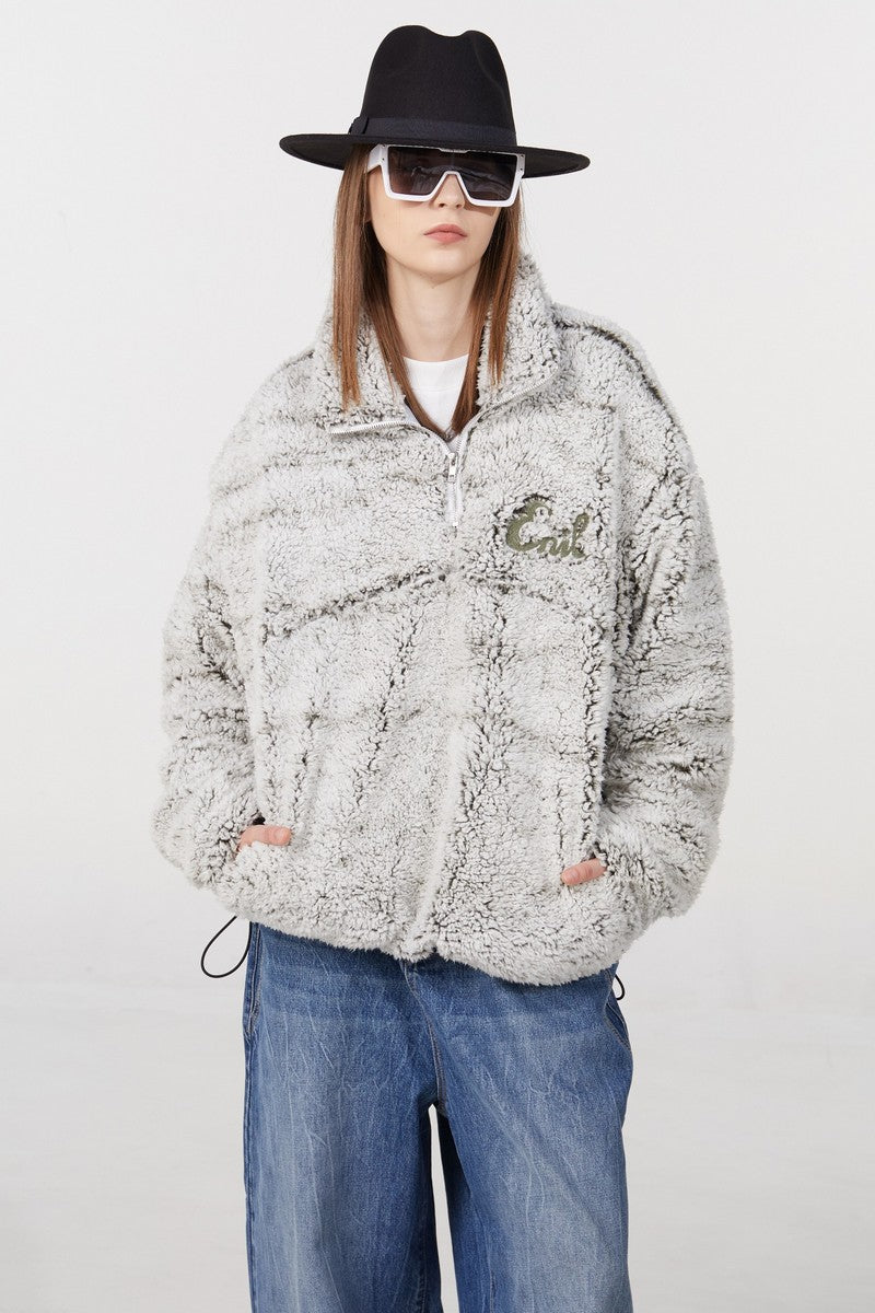 STEEPC Embroidered Sherpa Jacket
