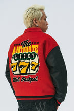 ANT Dices Embroidered Varsity Jacket