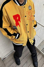 CZ ED Embroidered Corduroy Jacket
