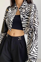 CZ Safari Cropped Shirt