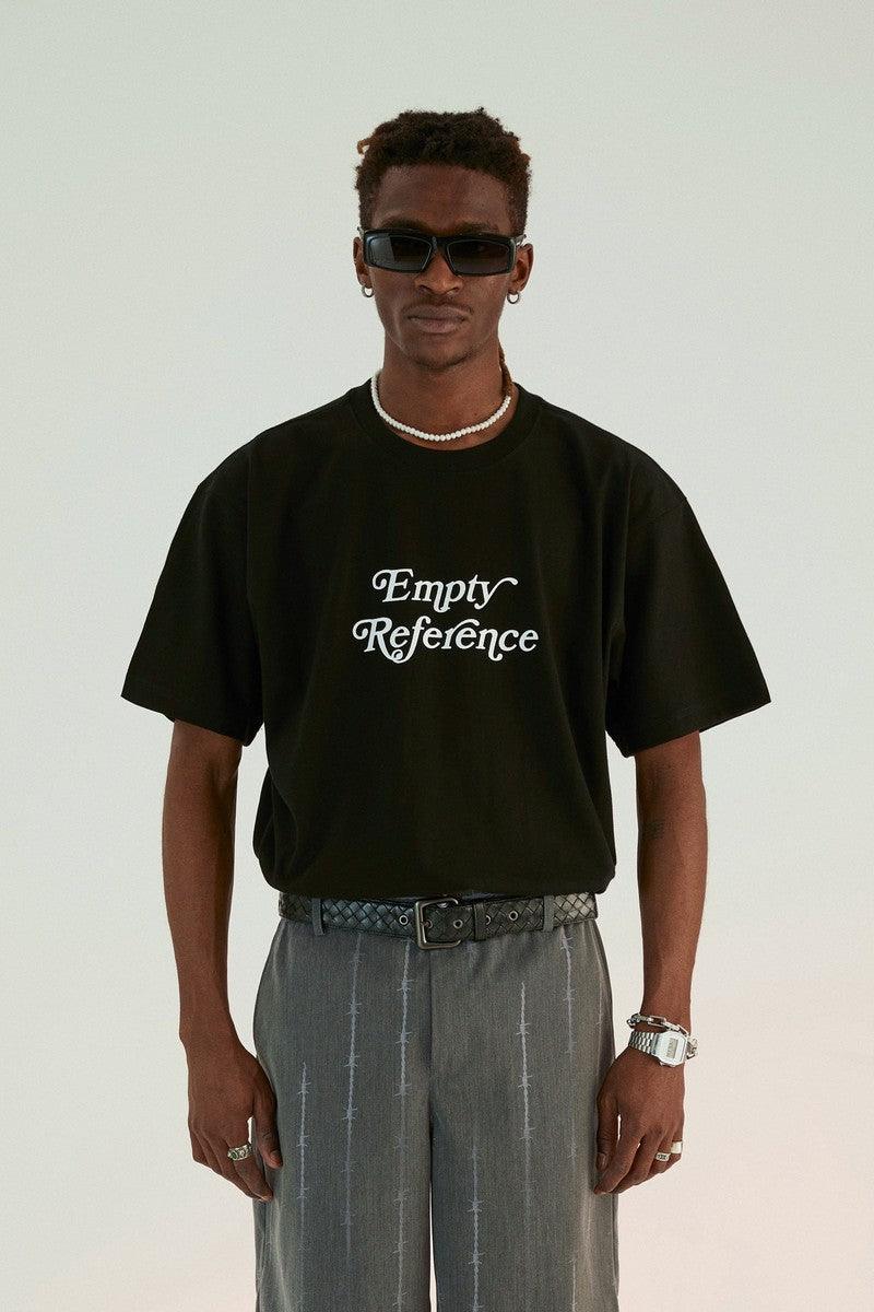 Empty Reference Basic Logo Print Tee