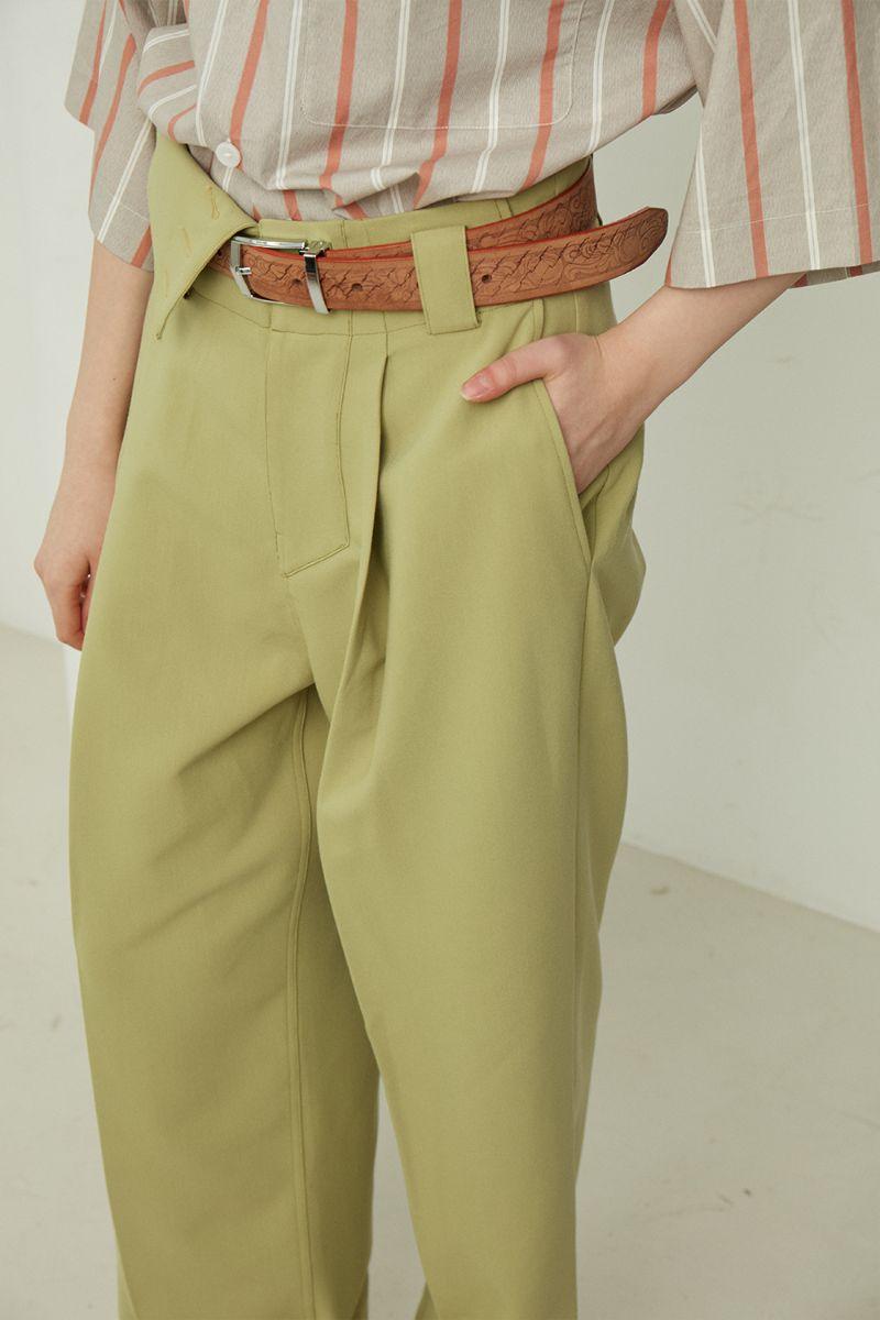 Mix7 Green Loose Trousers