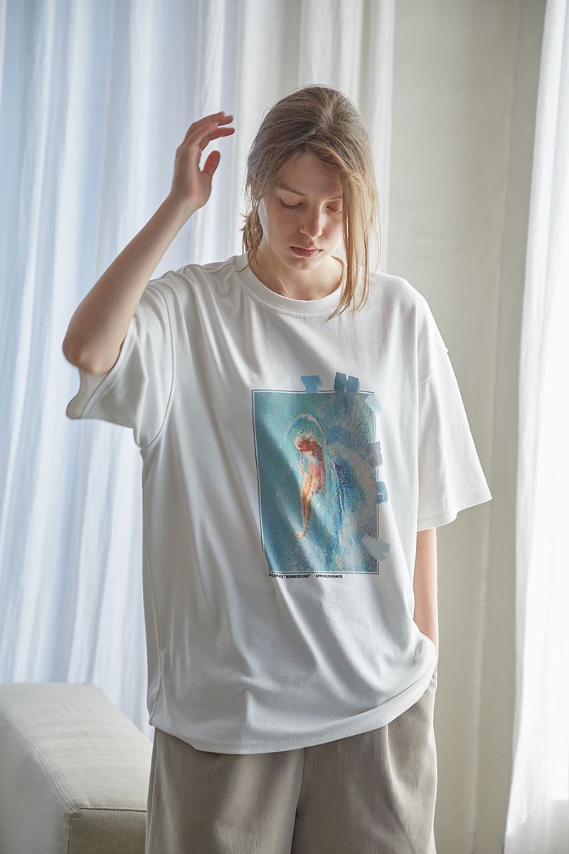 THINGY Lake Painting Logo Tee