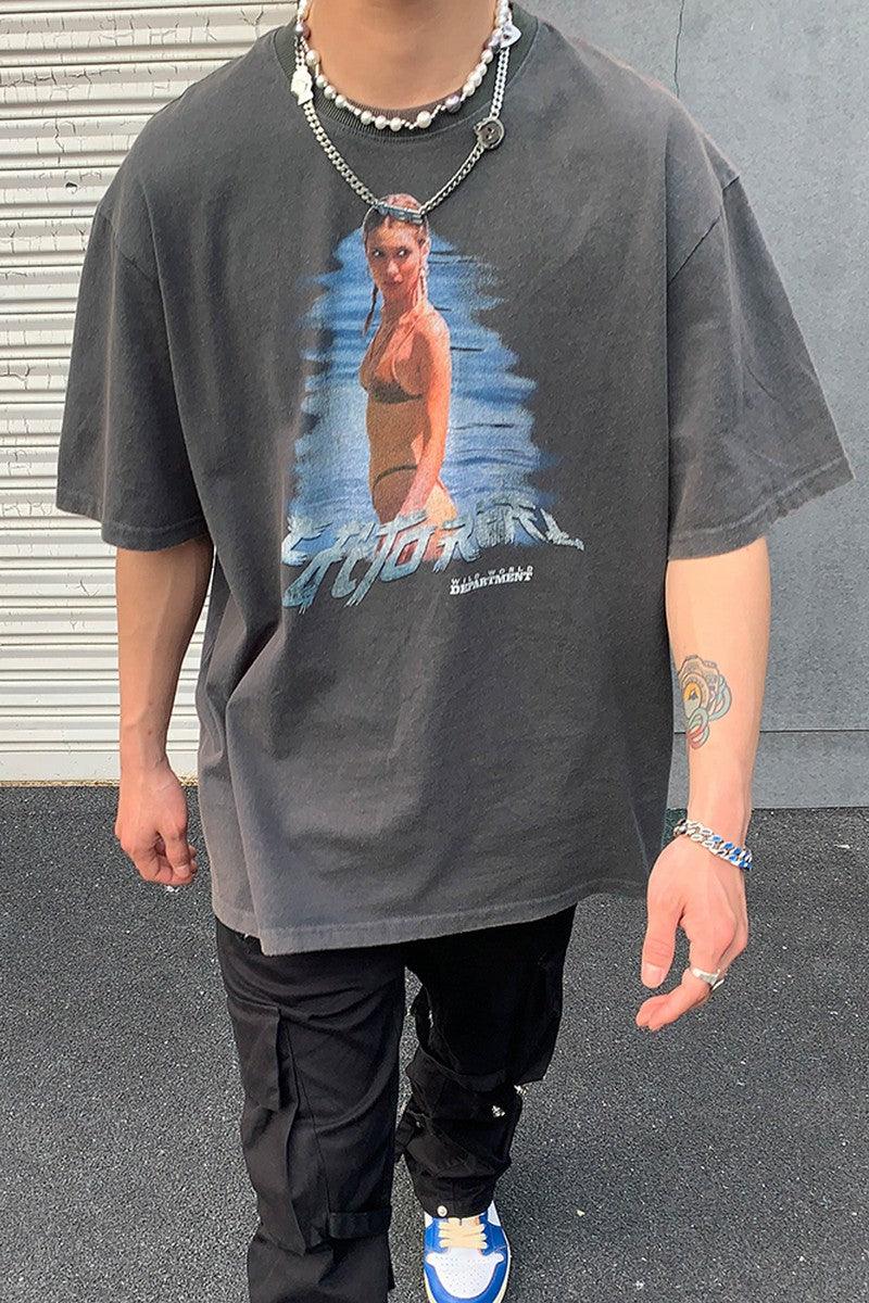 CZ Beach Logo Washed Tee