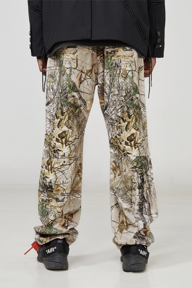 STEEPC Leaves Camo Loose Trousers - UK Only