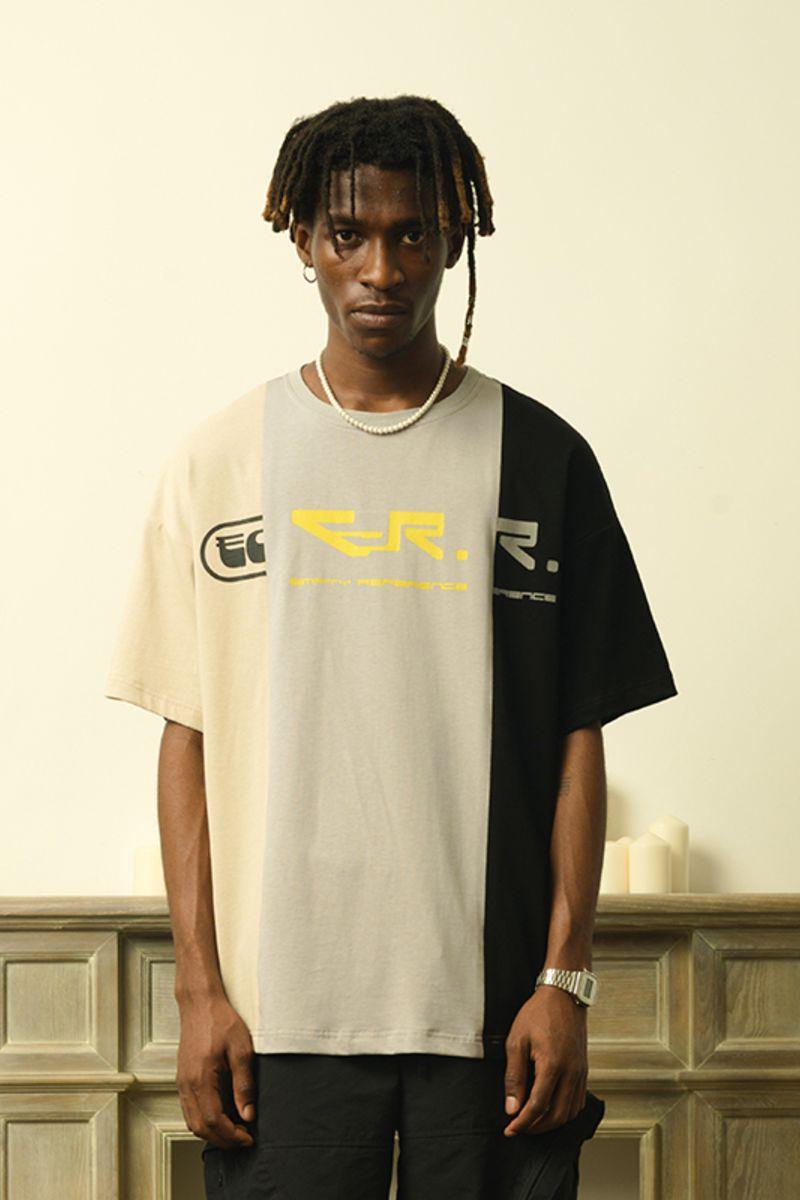 Empty Reference Mixed Stitched Tee