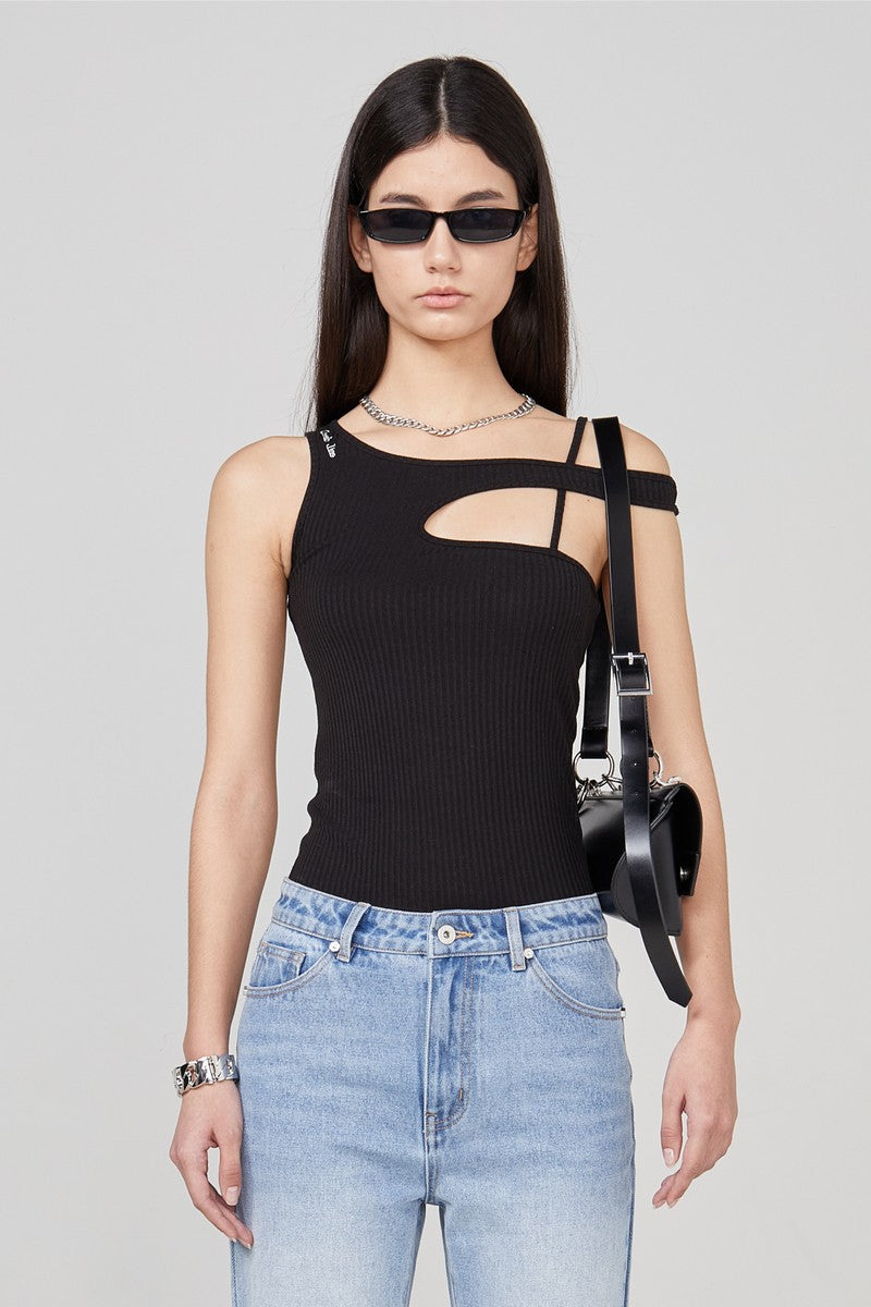 STEEPC Irregular Embroidered Top