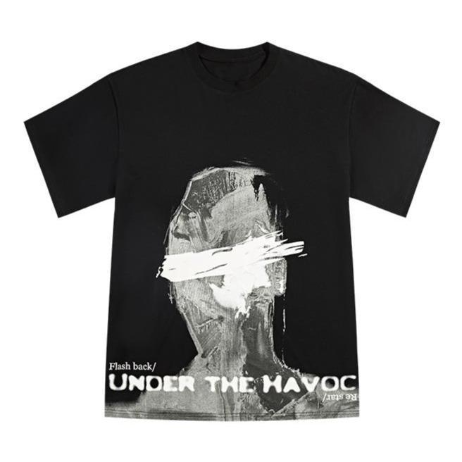 H/C Modern Art Brush Tee - UK Only