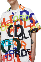 Old Order All Over Logo Full Print Cuban Shirt