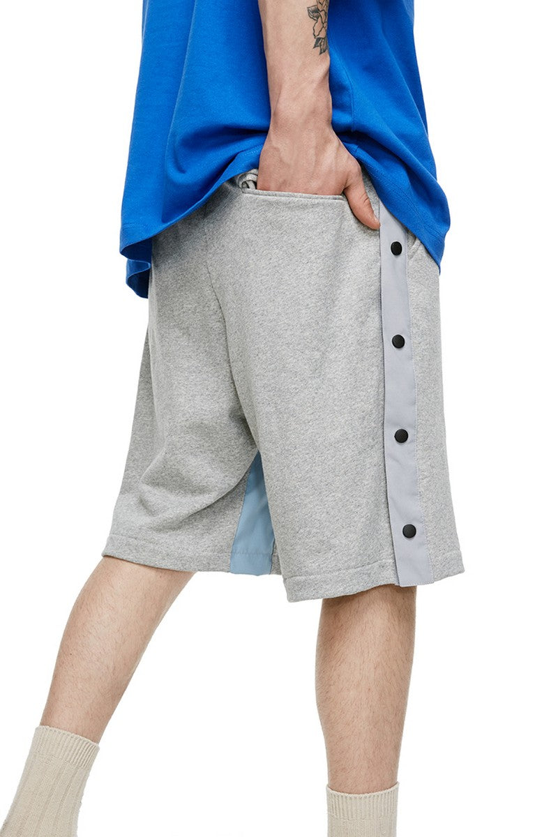 Old Order Buttons Stitched Shorts
