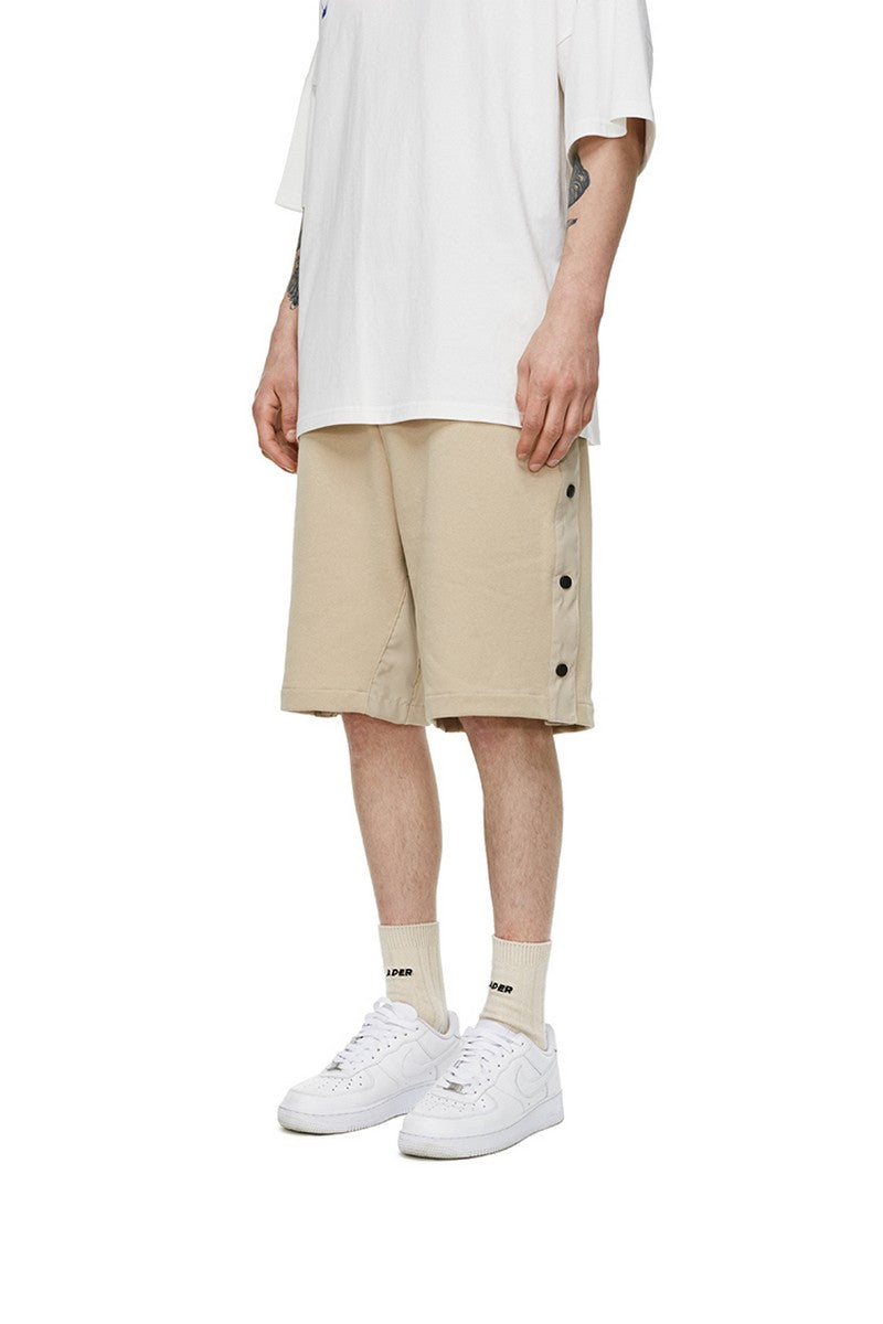 Old Order Buttons Stitched Shorts