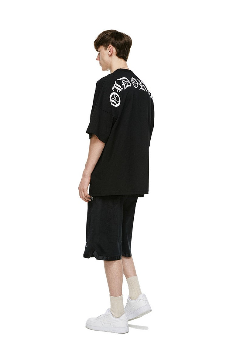 Old Order Gothic Font Logo Loose Tee