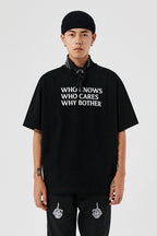 Antidote Why Bother Print Tee