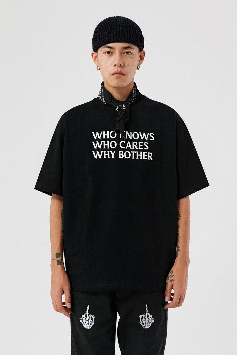 Antidote Why Bother Print Tee