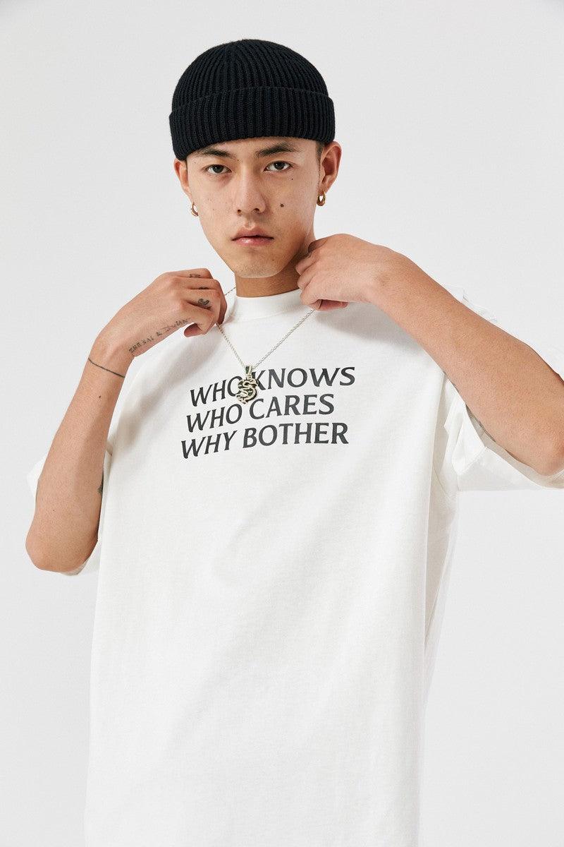 Antidote Why Bother Print Tee