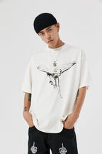 Antidote Golden Angel Print Tee