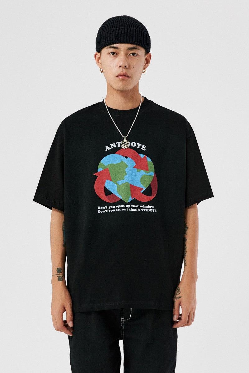 Antidote Peach Earth Foam Logo Tee