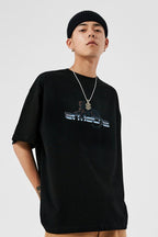 Antidote Cheetah Futuristic Logo Tee