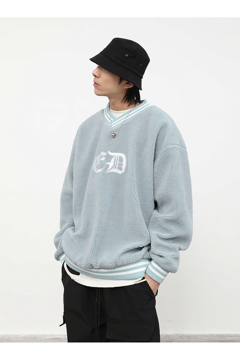 CZ ED Logo Sherpa Sweater