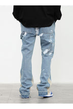 CZ Washed Ink Flared Jeans - UK Only