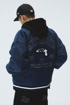 Antidote Embroidered Logo Baseball Jacket