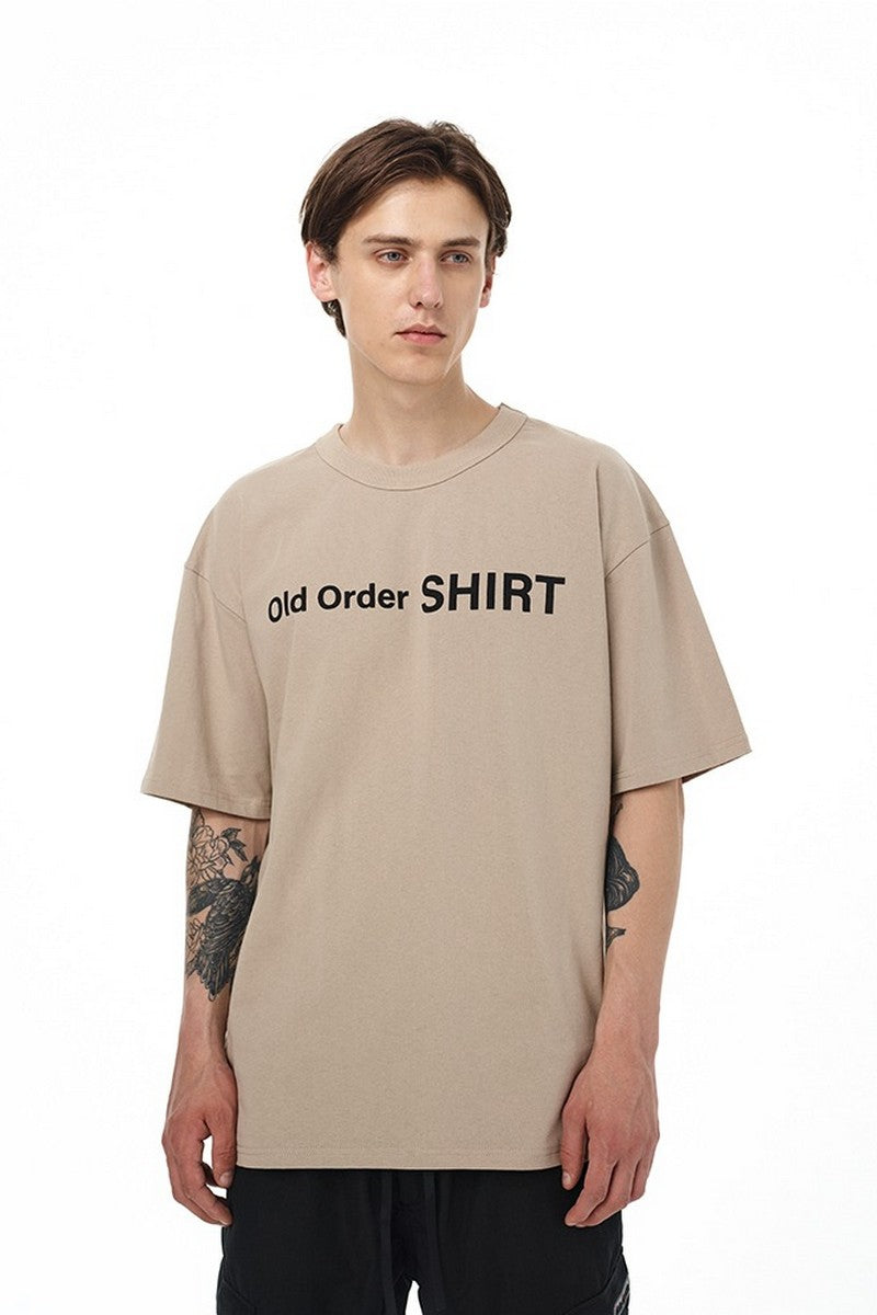 Old Order Basic Logo Print Tee