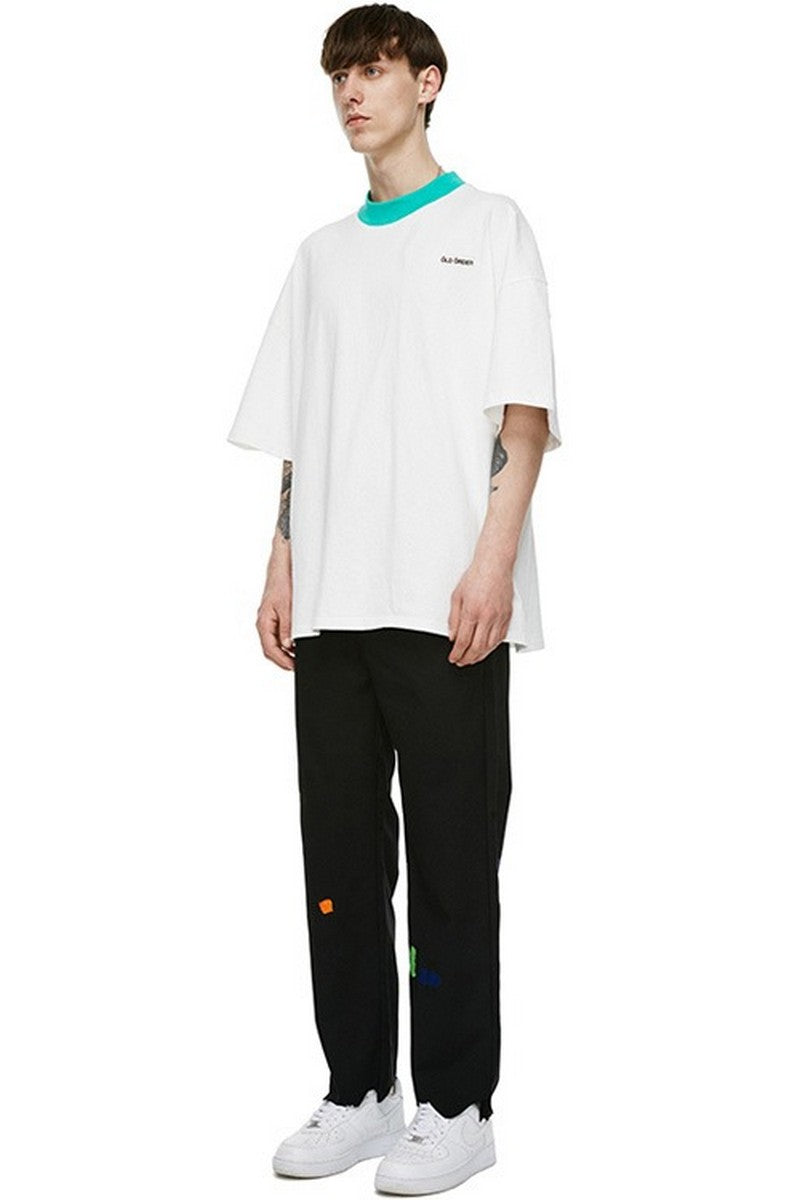 Old Order Irregular Cropped Trousers