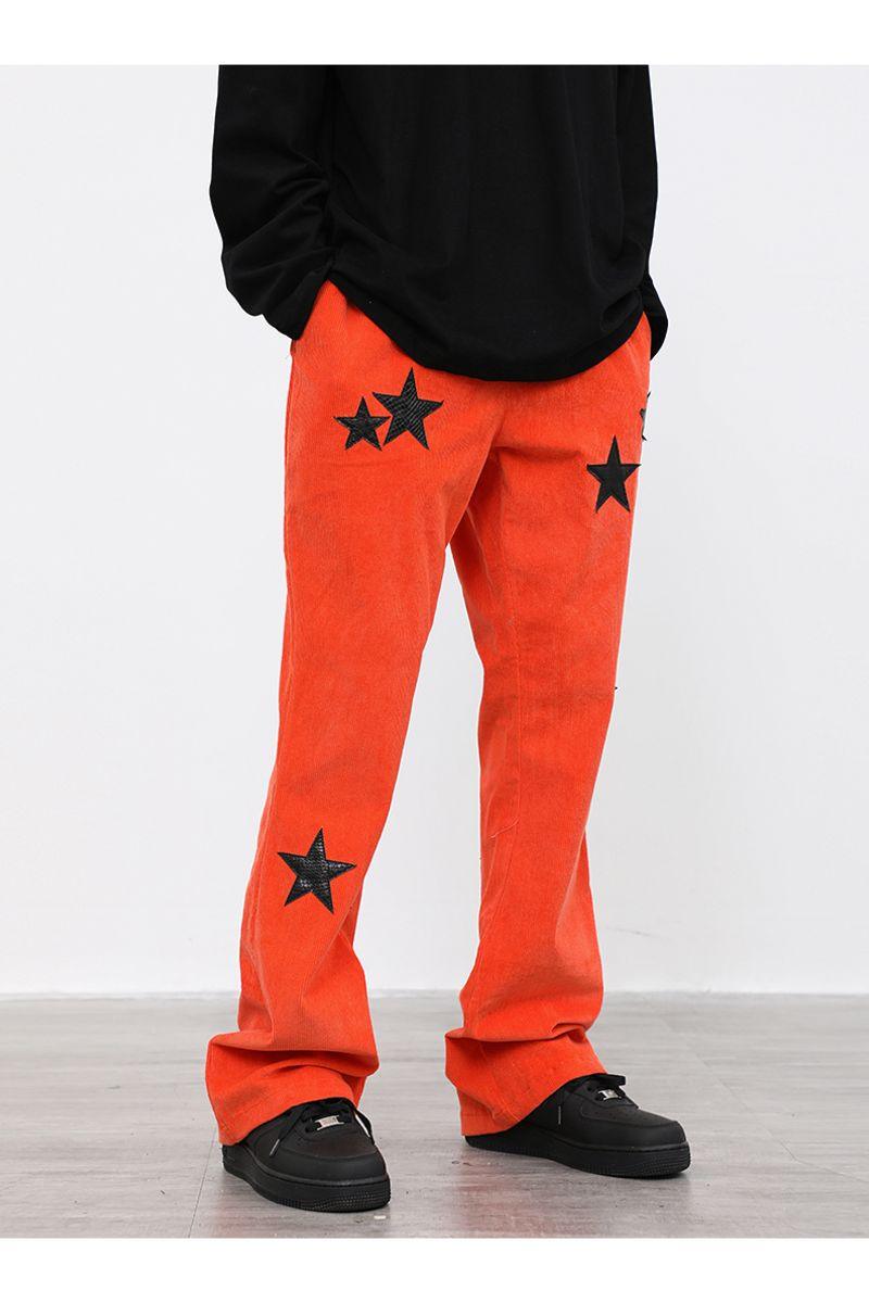 CZ Stars Corduroy Flared Trousers